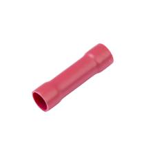 Vinyl Butt Connector, Butted Seam, Red, 22-18 Ga (100 MIN)