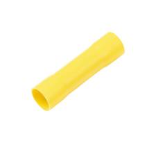Vinyl Butt Connector, Butted Seam, Yellow, 12-10 Ga (100 MIN)