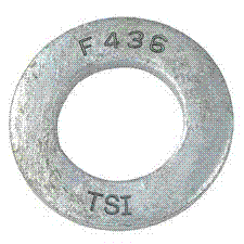 F436 HARD ROUND WASHER