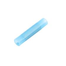 Nylon Butt Connector, Brazed Barrel, Blue, 16-14 Ga (100 MIN)