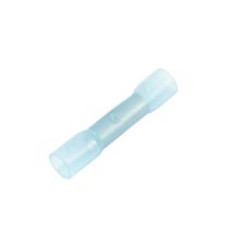 Economy Heat Shrink &amp; Crimp Butt Connector, Blue, 16-14 Ga (1000 MIN)