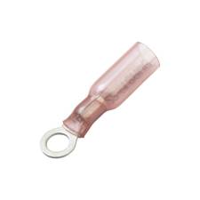 CF-951069 Molex 19164-0085, Perma-Seal™ Heat Shrink & Crimp Ring Terminal, 6 Stud, Red, 22-18 Ga (SA-221-06)