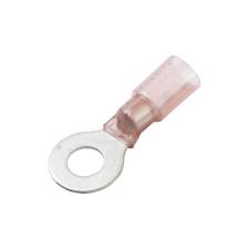 CF-954109 Molex 19164-0080, Perma-Seal™ Heat Shrink & Crimp Ring Terminal, 10 Stud, Red, 8 Ga (SD-656-10) (10