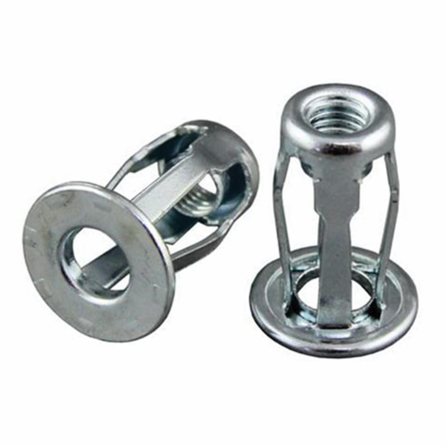 CF-4LJN POP 4LJN Jacknut (Molly) Insert; #6-32 UNC-2B, (0.187 - 0.375 Inch Grip), Large Flange Head, Steel