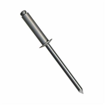 SSB6-6V, Marson, Klik-Fast Open End Rivet.187 Diameter [.251-.375Gr], Dome Head Stainless Steel, P