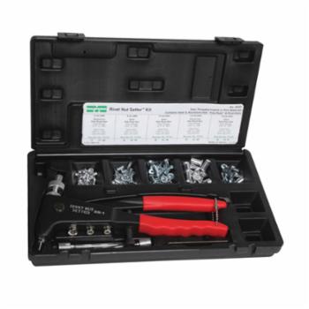 Marson M39302 Poly-Nut Kit with #8-32, #10-24, #10-32, 1/4-20 Mandrel &amp; Nosepiece