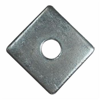 Marson, SS-3-500 Back-Up Washer 3/32 Inch, 0.094 Inch ID x 0.5 Inch OD, Square, Steel, Zinc, 500/P