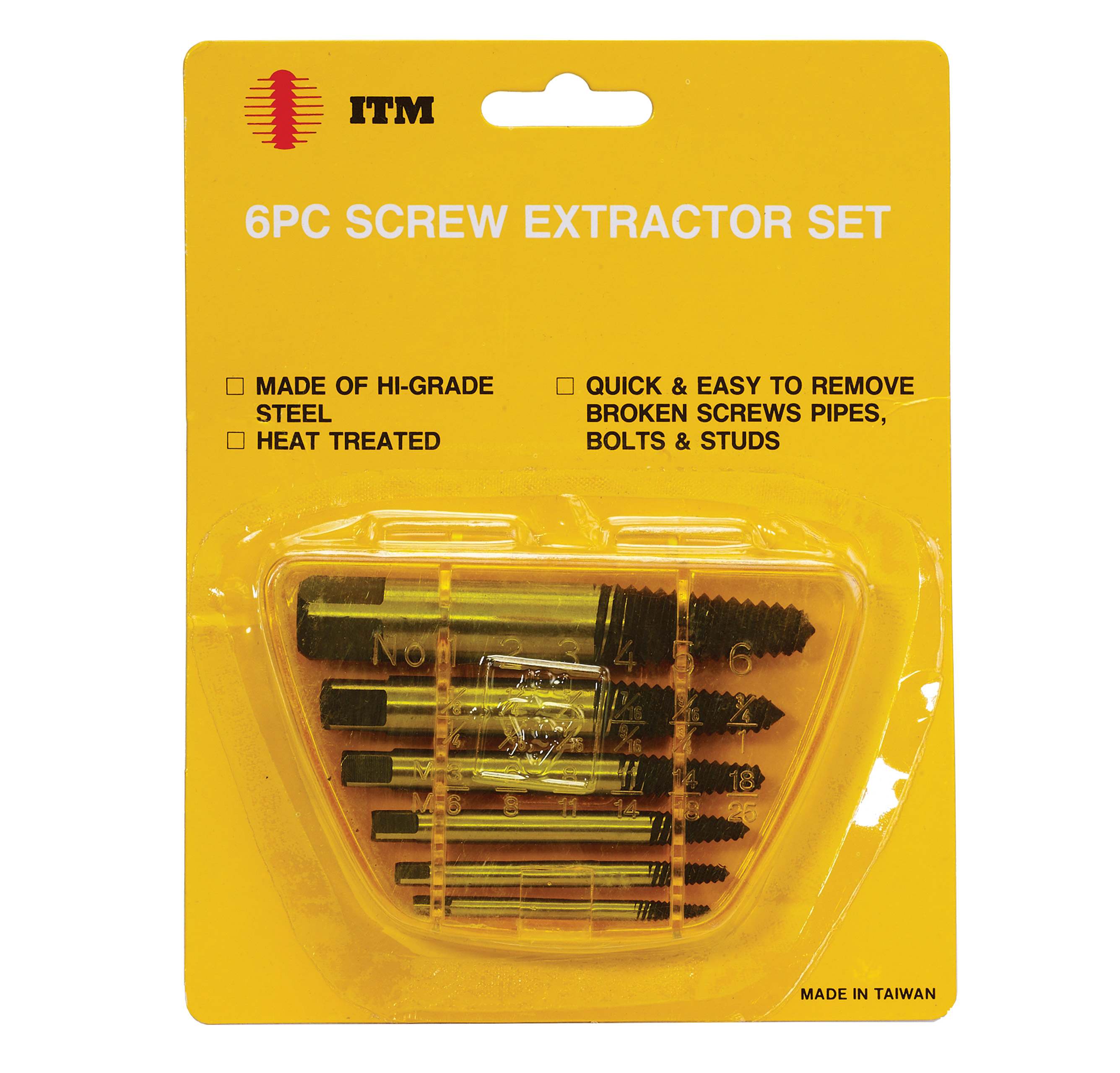 SCREW EXTRACTOR SET SCREW EXTRACTOR SET