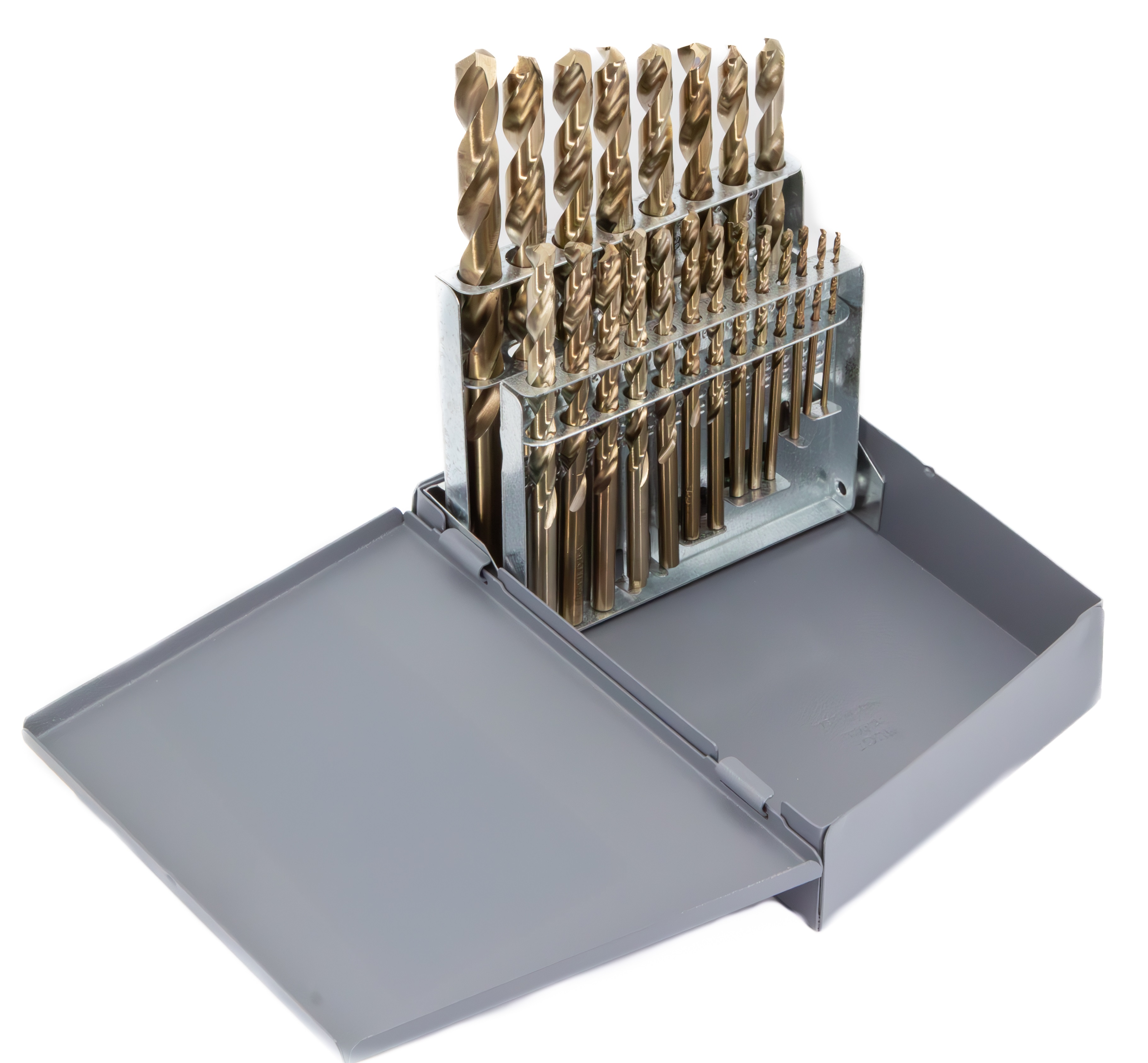 21 Piece Cobalt Jobber Length Drill Bit Set, 1/16" - 3/8", D/ACO Series