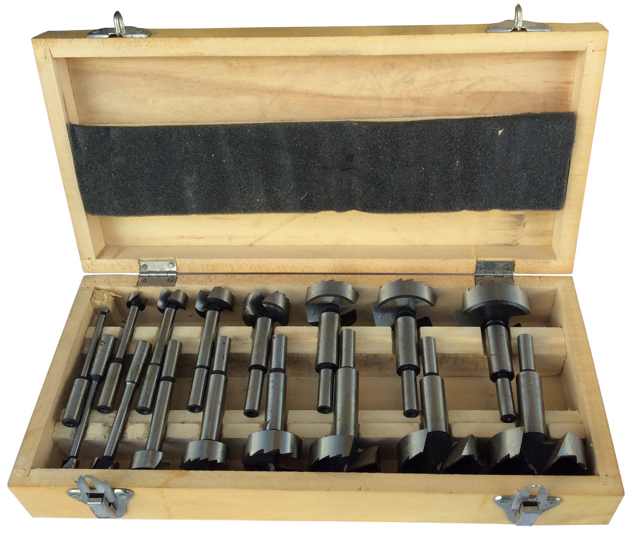 16 Piece Forstner Drill Bit Set