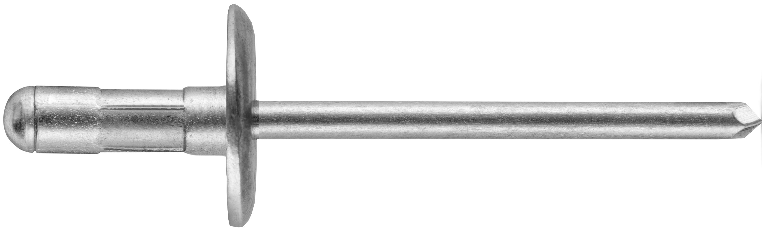 CF-/ABF63-67LFMG 3/16 X .585 (.187/.437 MULTIGRIP) ALUM/SS LARGE FLANGE