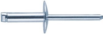 CF-/SBS-M6X8/ROHS 6MMX12MM(2MM-4MM GRIP)ALL STEEL METRIC BLIND RIVET ROHS CR3+, ROHS COMPLIANT