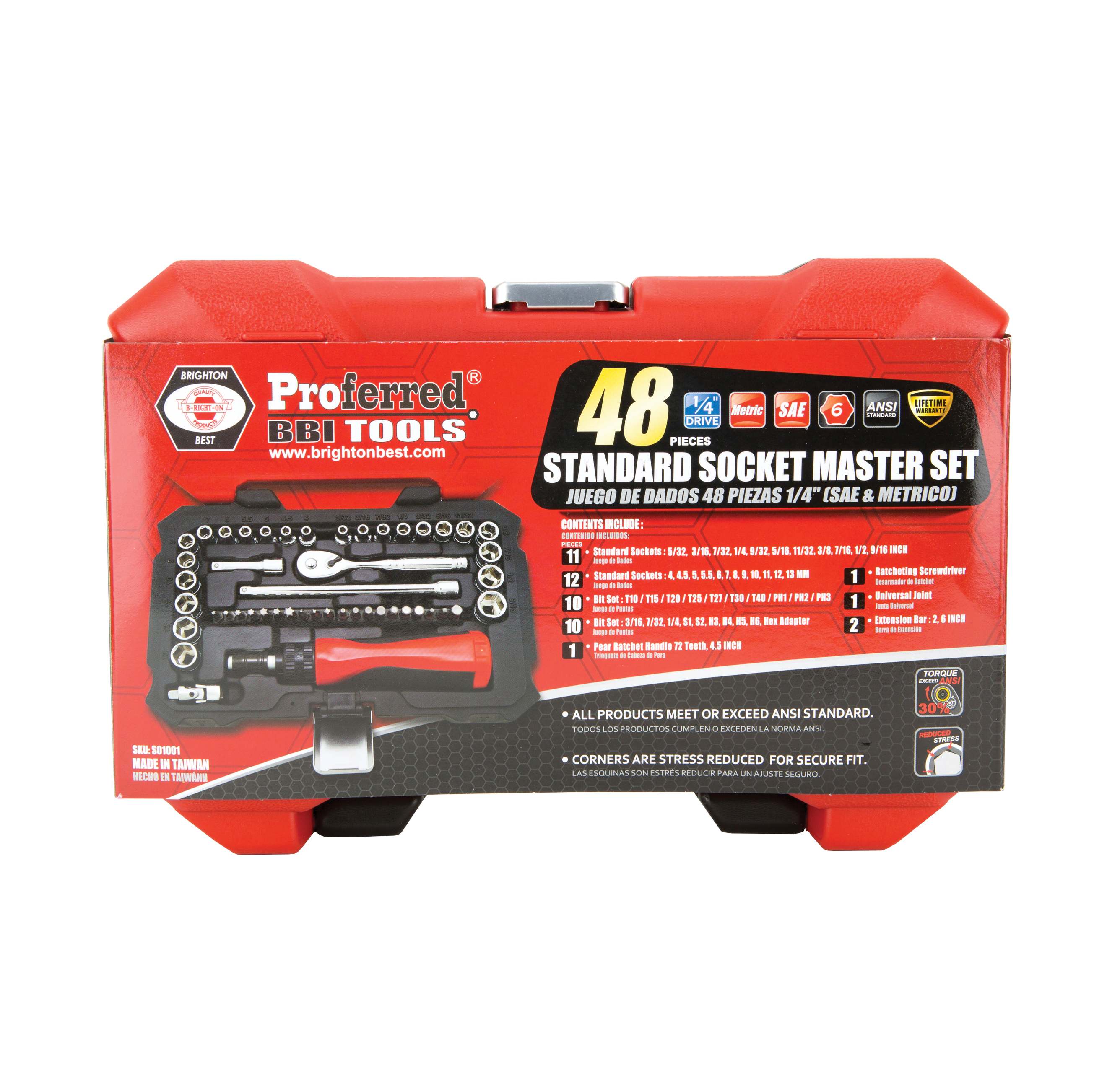 PROFERRED SOCKET MASTER SET PROFERRED SOCKET MASTER SET