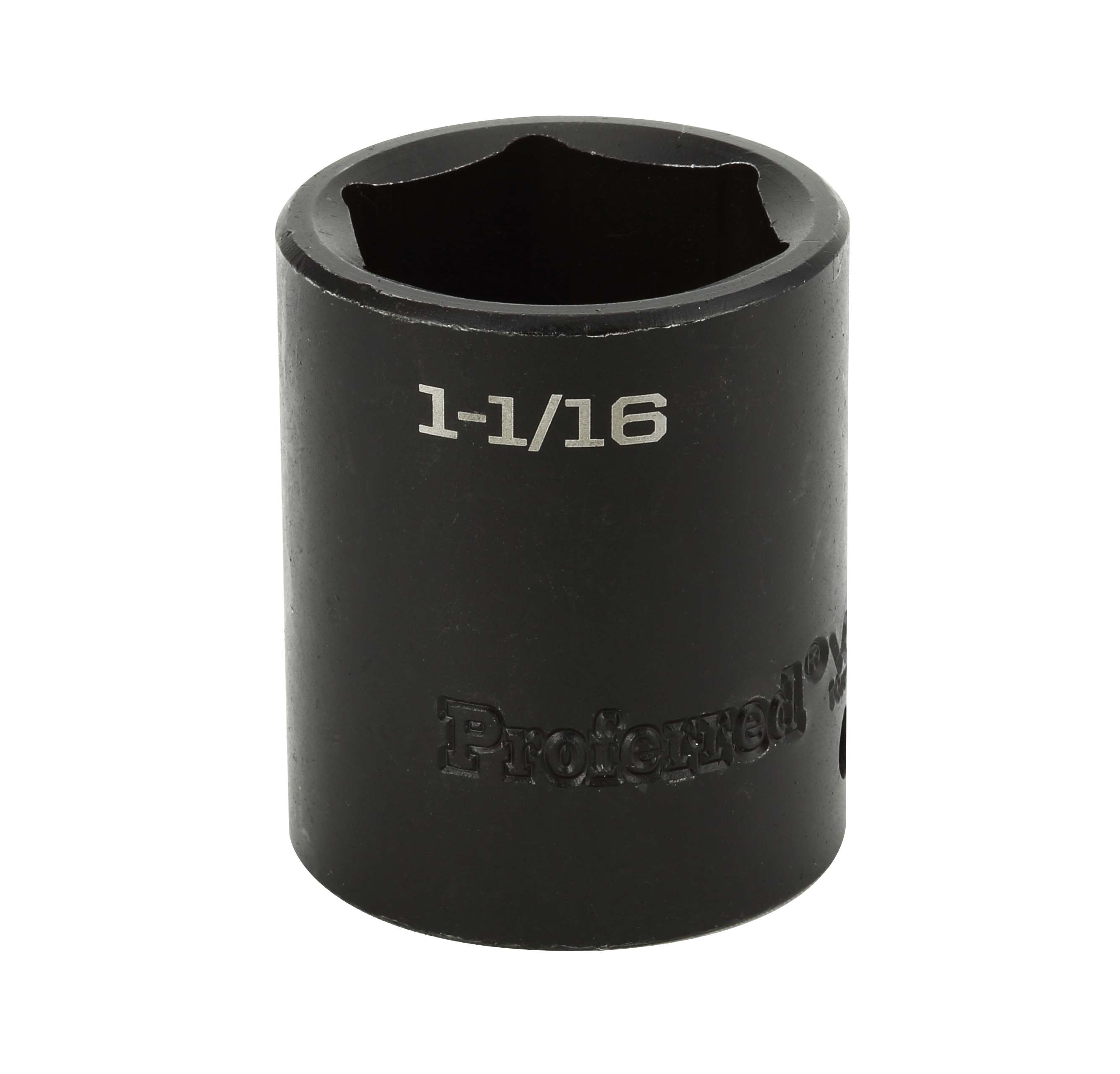 S32034 IMPACT 1/2" DRIVE SAE SOCKET - 1 1/16" IMPACT 6 Point