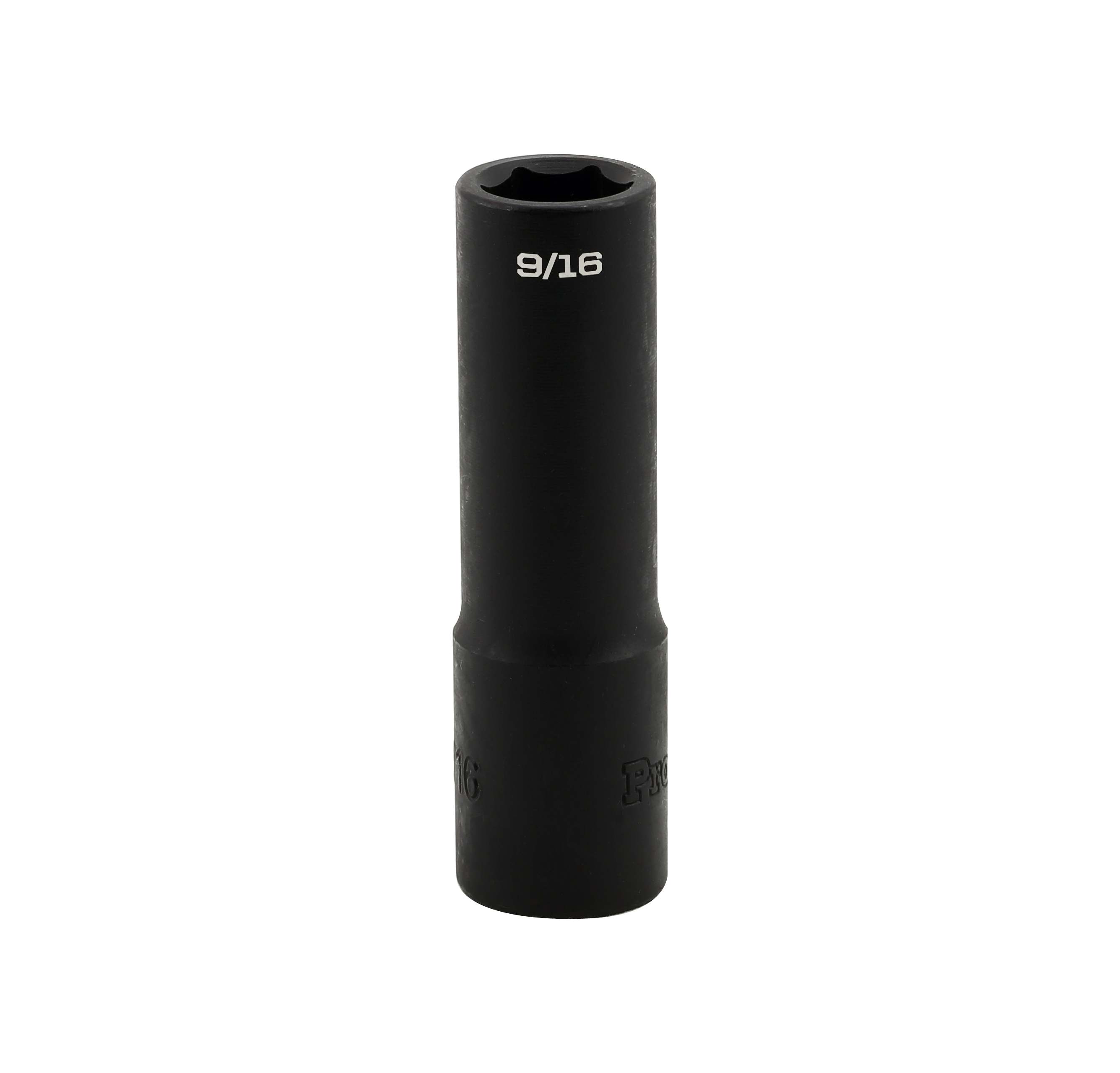 S32118 IMPACT 1/2" DRIVE SAE SOCKET - 9/16" DEEP IMPACT 6 Point