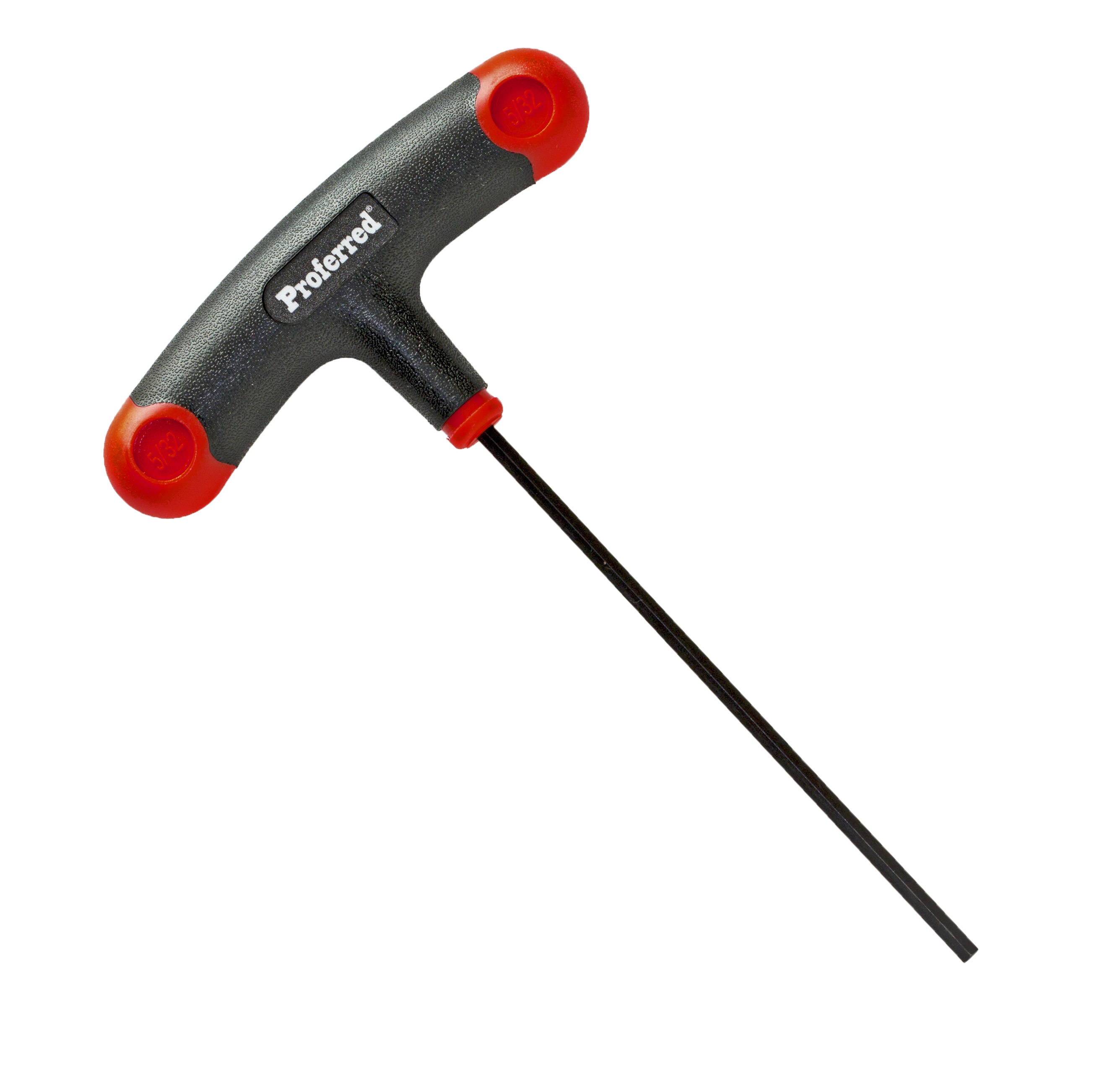 PROFERRED T-HANDLE HEX KEY - 5/32&quot; X 5.3&quot;