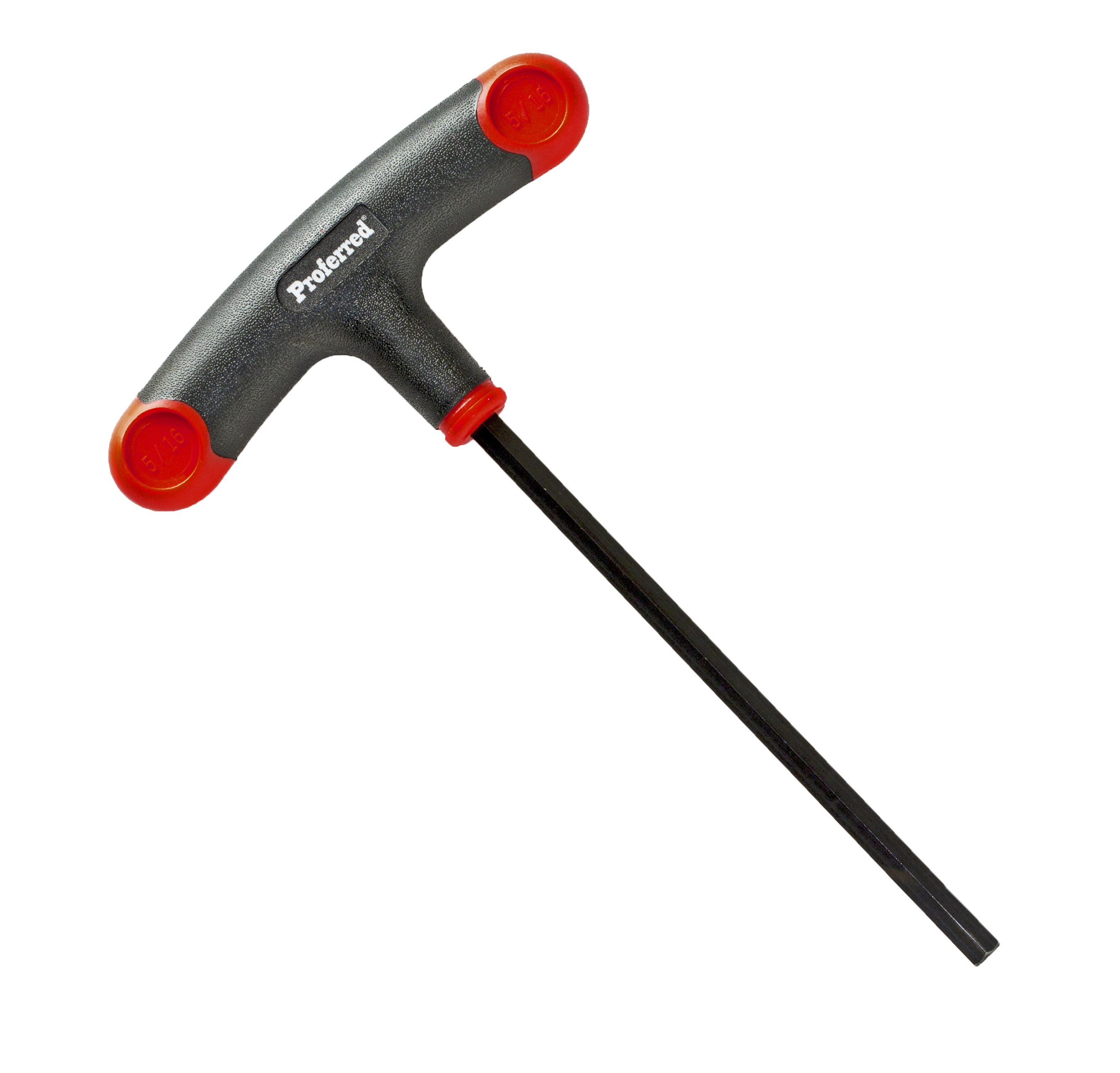 PROFERRED T-HANDLE HEX KEY - 5/16&quot; X 6.5&quot;