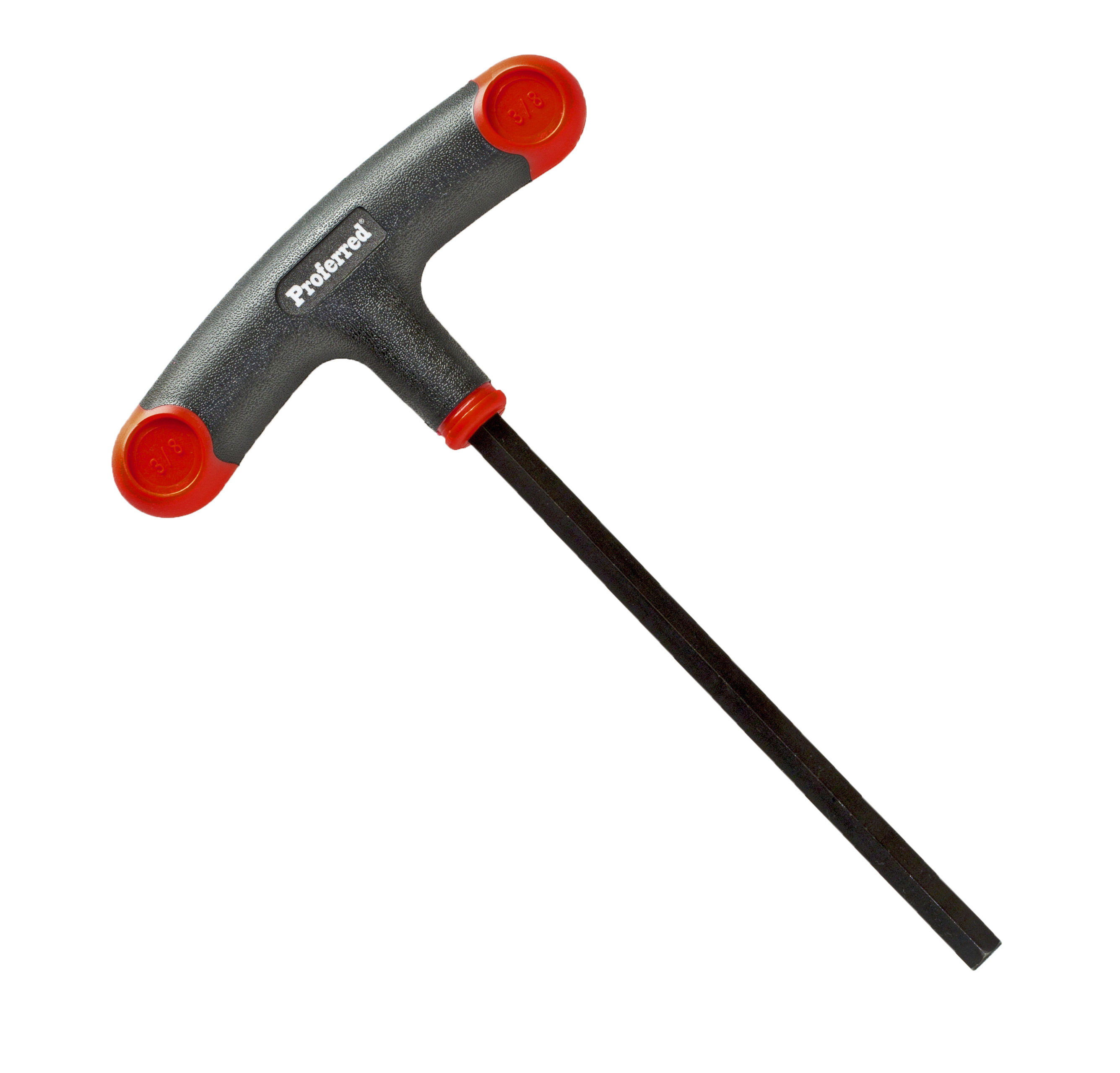 PROFERRED T-HANDLE HEX KEY - 3/8&quot; X 6.5&quot;
