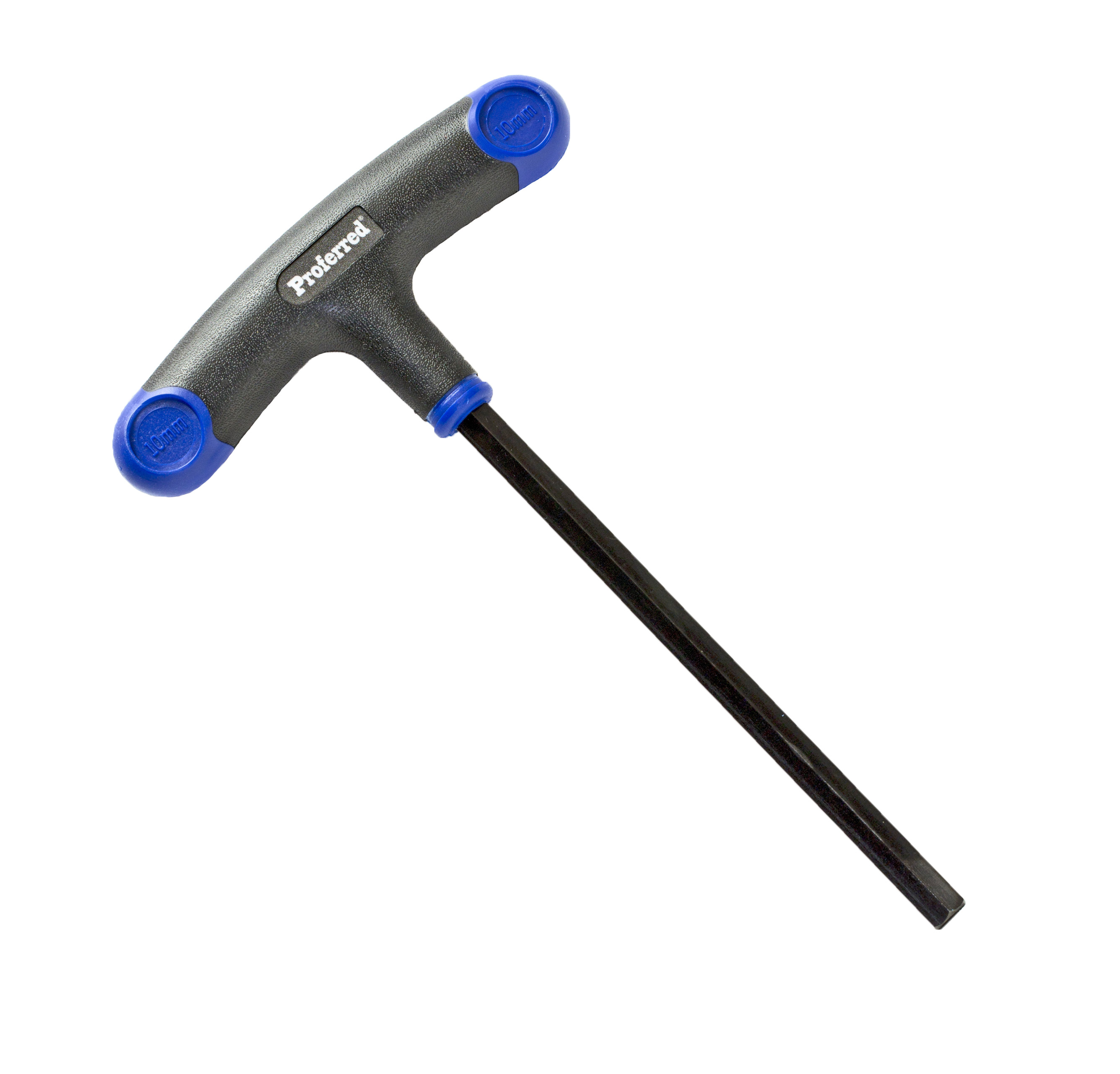 PROFERRED T-HANDLE HEX KEY - 10.0MM X 6.5&quot;