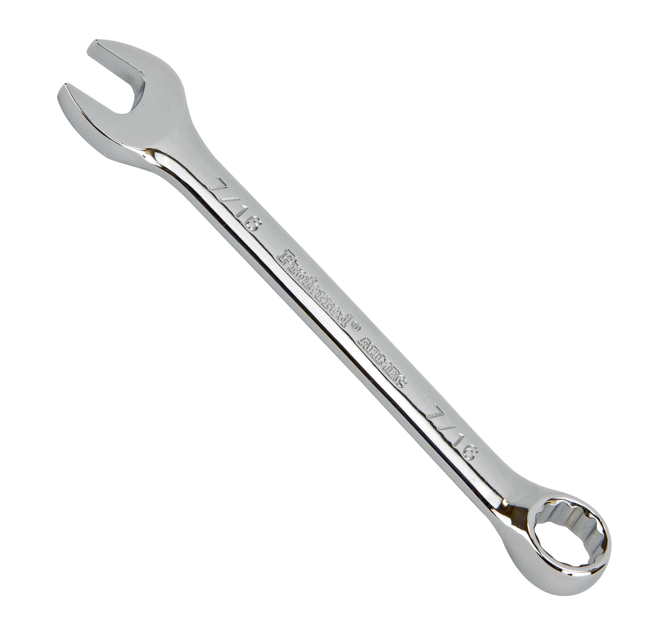 T46010 PROFERRED COMBINATION WRENCH - 7/16" CHROME FINISH