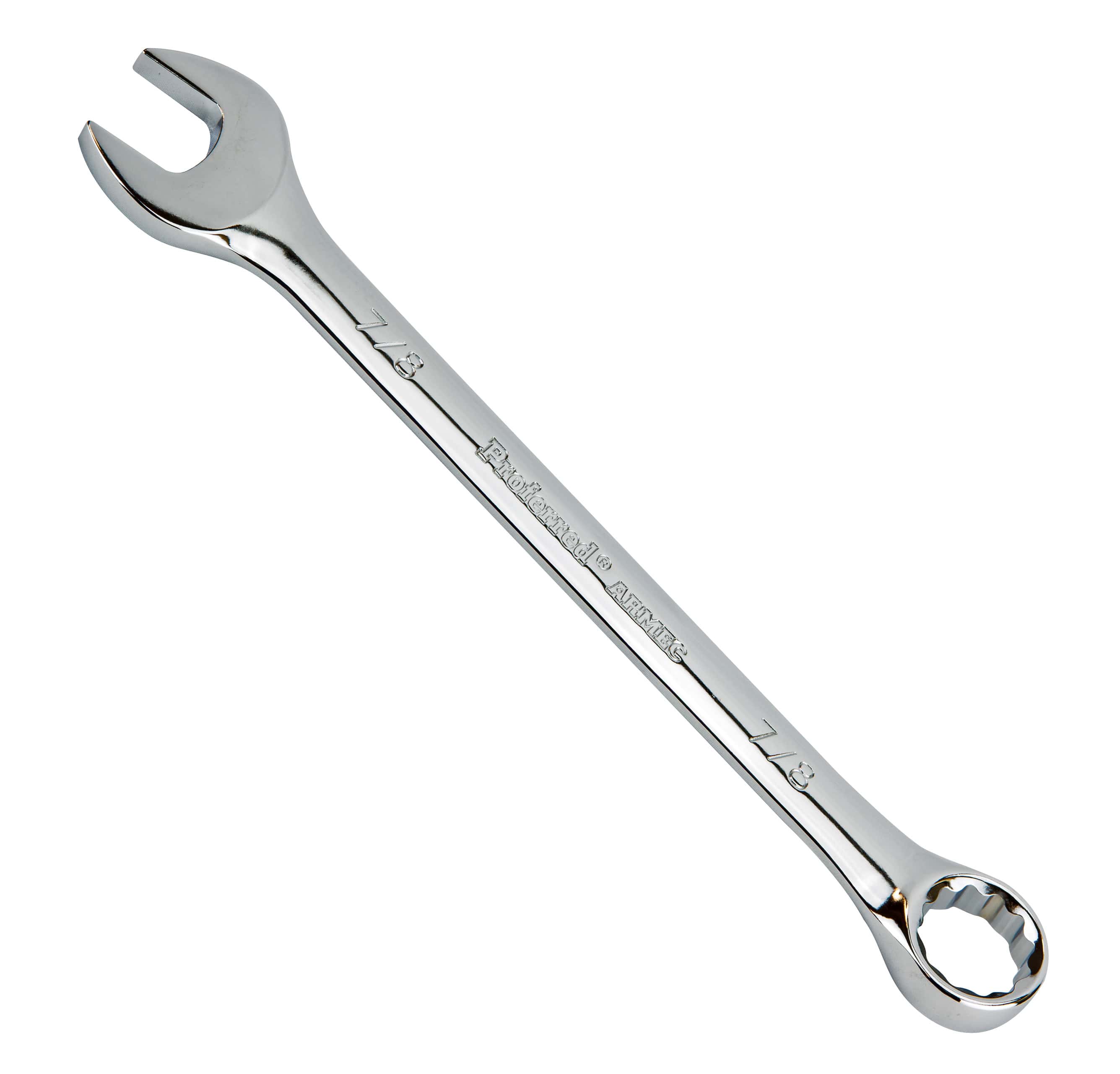 T46017 PROFERRED COMBINATION WRENCH - 7/8" CHROME FINISH