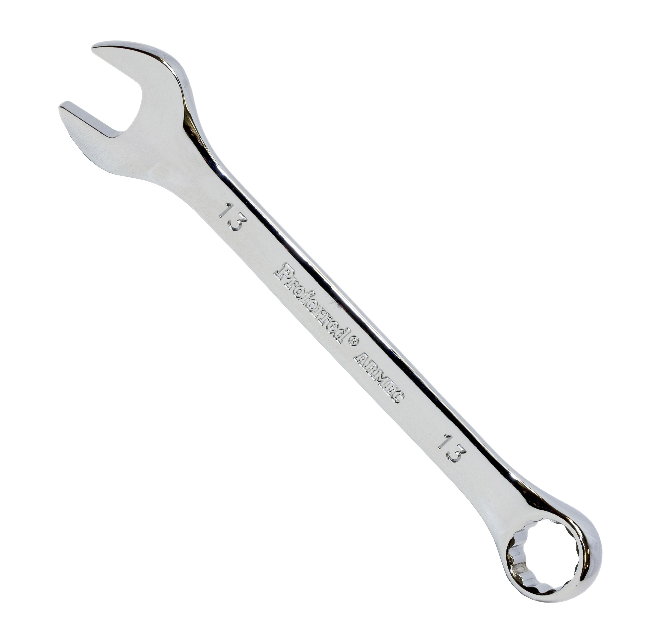 T46113 PROFERRED COMBINATION WRENCH, CHROME FINISH - 13MM (1/2") CHROME FINISH