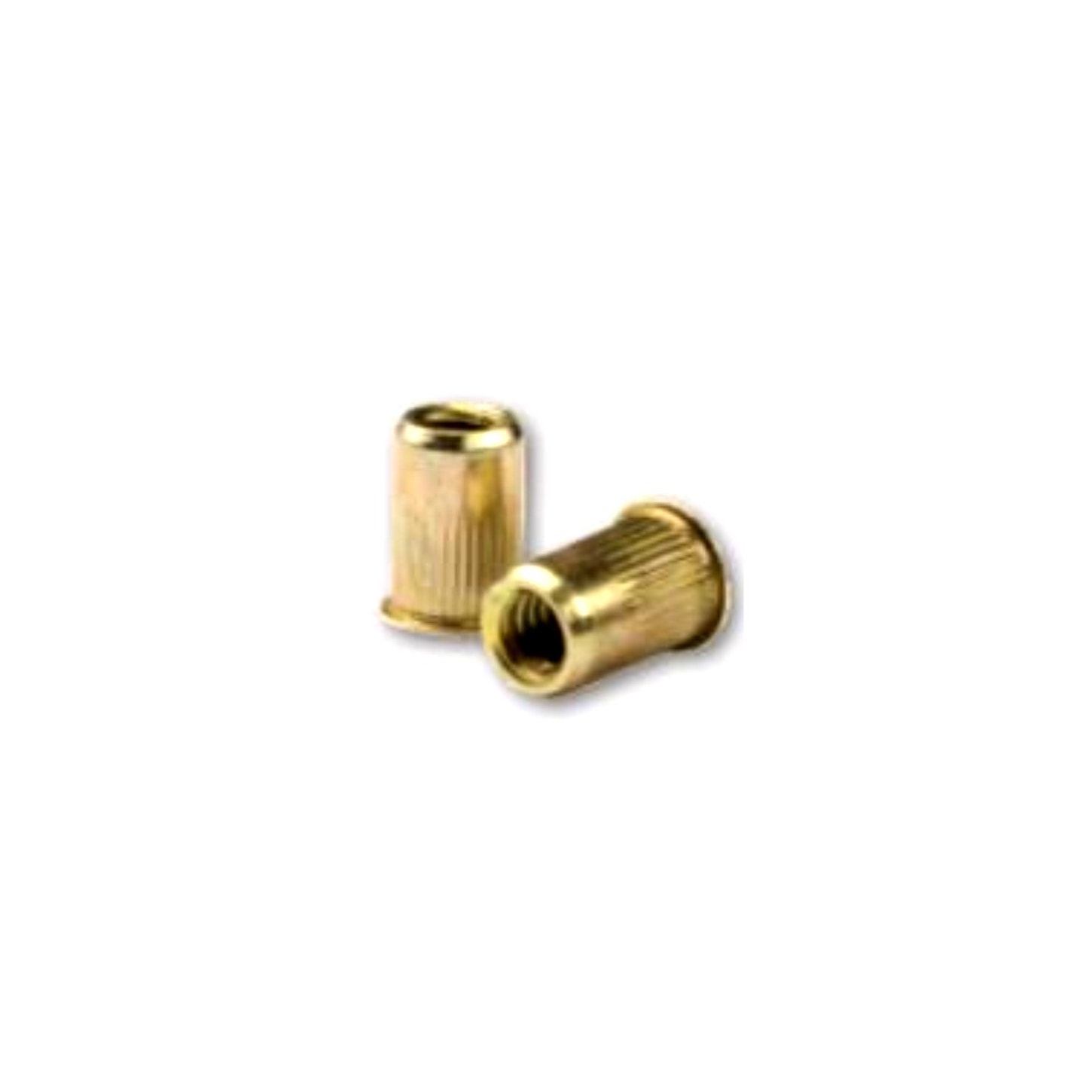 CF-CAK2-610-6.6 CAK2-610-6.6, Rivetnut Insert, M6x1 ISO-5H (4.19-6.60mm Grip) Round Body Splined, Low Profile Head