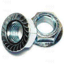 SERRATED FLANGE  NUT, HARDENED