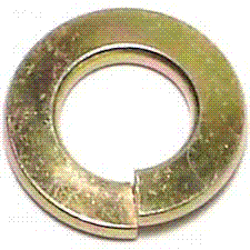 MEDIUM SPLIT LOCKWASHER,  GRADE 8