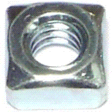 SQUARE NUT, GRADE 2