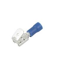 Vinyl Piggy Back Push-On Terminal, .250&quot;, Blue, 16-14 Ga (100 MIN)