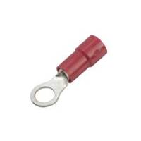 CF-551045 Vinyl Ring Terminal, Funnel Entry, 4 Stud, Red, 22-18 Ga (100 MIN)