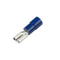 CF-592705 Vinyl Push-On Terminal, Funnel Entry, Female, .187", Blue, 16-14 Ga (100 MIN)