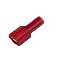 CF-690005 3M 71F-250-32-NBL, Nylon & Brass Sleeve Push-On Terminal, Female, Fully Insulated, .250", Red, 22-1