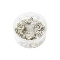 Wire Ferrule Kit, Non-Insulated 4.0-16.0mm (12-6 ga), 375 pc. (1 MIN)