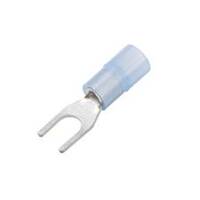 CF-860205 Nylon Narrow Block Spade Terminal, 10 Stud, Blue, 16-14 Ga (100 MIN)